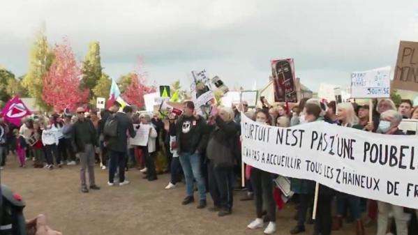 Présidentielle 2022 : manifestation contre la venue d’Eric Zemmour à Nantes