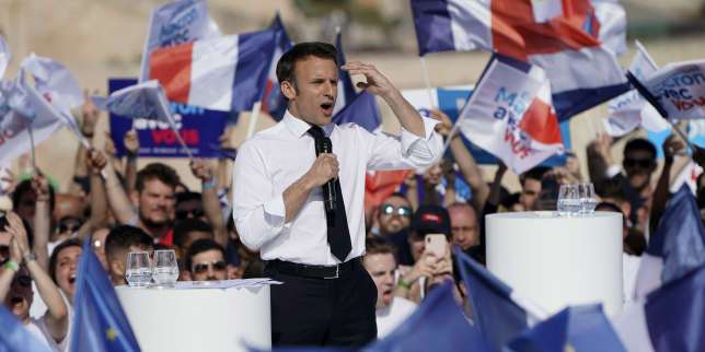 Présidentielle 2022 : à Marseille, Emmanuel Macron projette la France en « grande nation écologique » pour séduire l’électorat de gauche